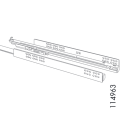 Motion-Slow Rail Set (IKEA Part #114963)