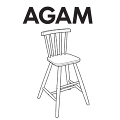 IKEA AGAM High Chair Replacement Parts