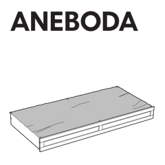 ANEBODA Storage Box Bedframe Replacement Parts