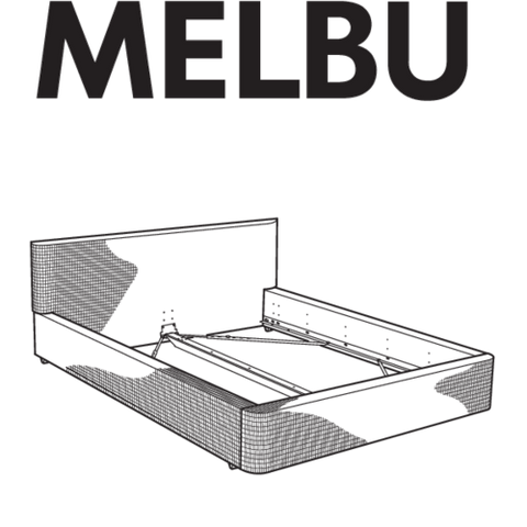 MELBU Bedframe Replacement Parts