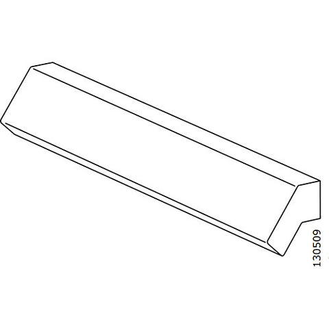 Brimnes Handle (White) (IKEA Part #130509)