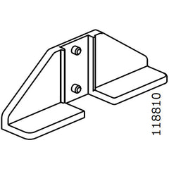 Godmorgan Plastic Divider Bracket  (IKEA Part #118810)