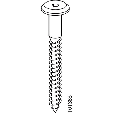 SVENKA | Dalselv Wood Screws (IKEA Part #101385)