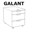 IKEA GALANT 3 DRAWER Chest Replacement Parts