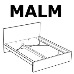 IKEA MALM Bed Frame HIGH Bed Replacement Parts