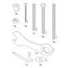 IKEA HENRIKSDAL Barstool Replacement Parts