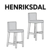IKEA HENRIKSDAL Barstool Replacement Parts