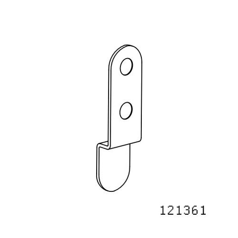 Bracket Door Stopper (Chrome) #121361