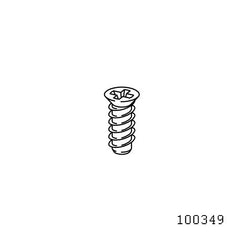 IKEA Flat Top Screw #100349