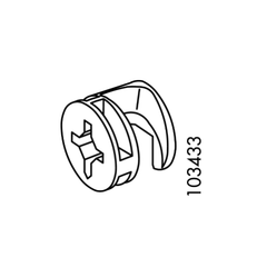 IKEA Cam Lock Nuts #103433 4pk