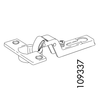 IKEA Rakke Door Hinge Set (IKEA Part #109337 and #109221)