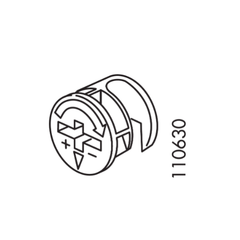 IKEA Cam Lock Nut #110630