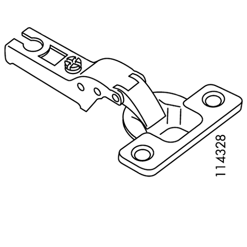 IKEA Ramberg Door Hinge Set (IKEA Part #114328 and #115463)