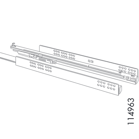Motion-Slow Rail Set (IKEA Part #114963)