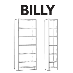 IKEA BILLY Book Case Replacement Parts