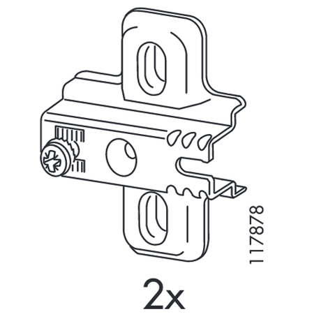 IKEA Besta Hinge Set