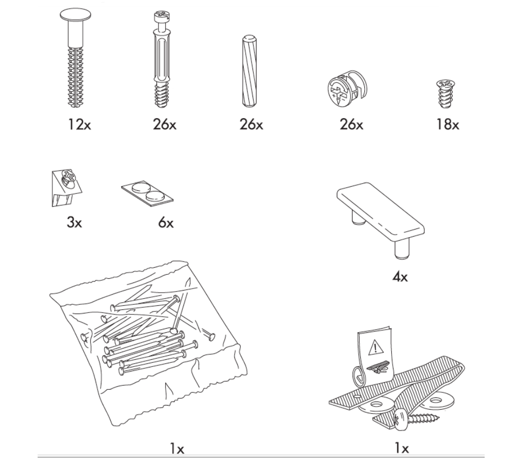 IKEA MALM Dresser Replacement Parts FurnitureParts ikea-malm-dresser-replacement-parts-furnitureparts