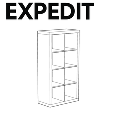 EXPEDIT Dowel Pins (IKEA #101352)