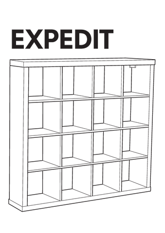 EXPEDIT Shelf Set