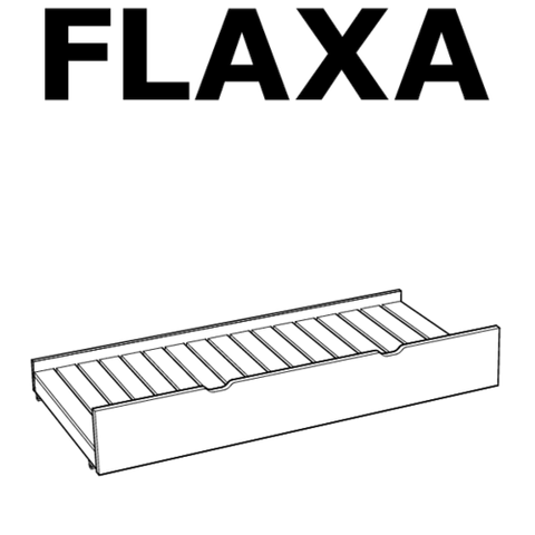 FLAXA Pull Out Bedframe Replacement Parts