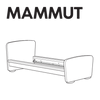 MAMMUT Bedframe Replacement Parts