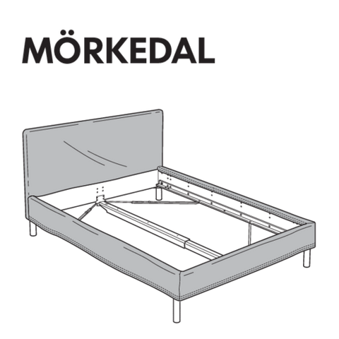 MORKEDAL Bedframe Replacement Parts