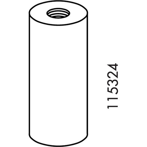 IKEA BILLY Bookcase Knob #115324 (White Finish)