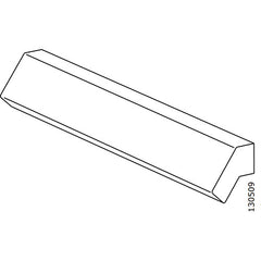 Brimnes Handle (White) (IKEA Part #130509)