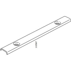Pax Sliding Door Inner Connector (IKEA Part #112567)