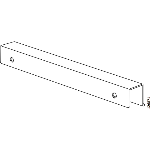 Trysil Sliding Door Handle W/Screws (IKEA Part #126871)