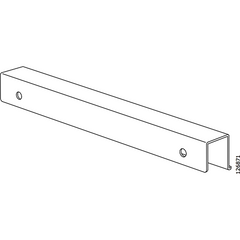 Trysil Sliding Door Handle W/Screws (IKEA Part #126871)