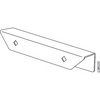 Trysil Drawer Handle W/Screws (IKEA Part #128533)