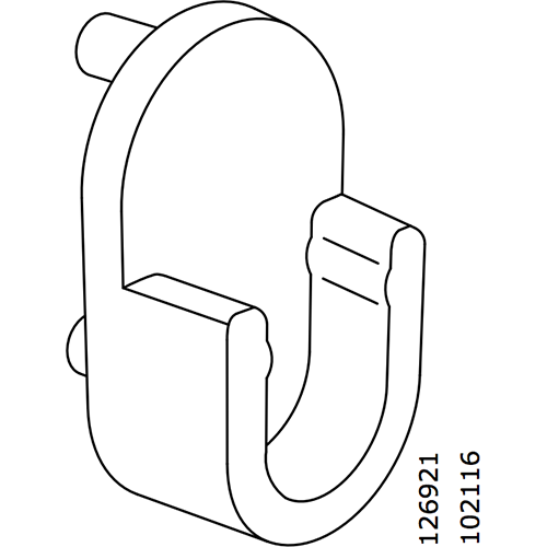 Wardrobe Rod Clip Black IKEA Part 102116 FurnitureParts