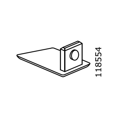 Godmorgdon - Plastic Corner Plug (Right) (IKEA Part #118554)