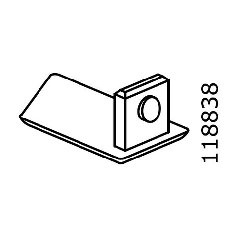 Godmorgdon - Plastic Corner Plug (Left) (IKEA Part #118838)