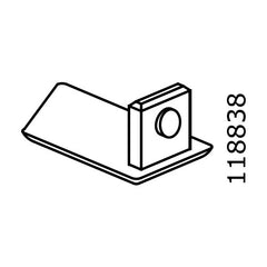 Godmorgdon - Plastic Corner Plug (Left) (IKEA Part #118838)