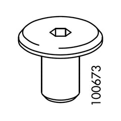 Hemnes Wardrobe Nut Sleeve  (IKEA Part #100673)