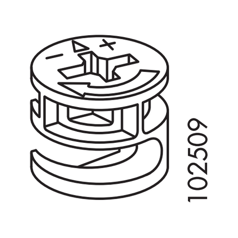 Cam-Lock Nuts (IKEA Part #102509)