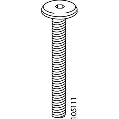 Flat Top Metric Screws (IKEA Part #105111)