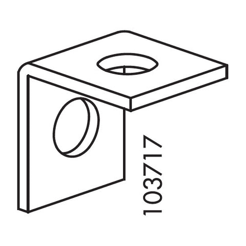 Liatorp L Bracket (IKEA Part #103717)