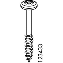 Norrnas Underframe Screw (IKEA Part #123433)