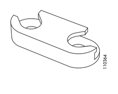 HEMNES/STALL Shoe Storage Hinge #110364