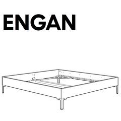 ENGAN Bedframe Replacement Parts