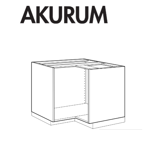 Akurum Cabinet Replacement Parts