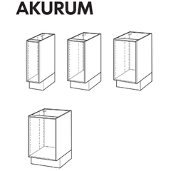 IKEA AKURUM Cabinet Replacement Parts